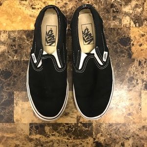 Women’s black classic Vans